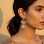 Load image into Gallery viewer, 925 Silver Mother of Pearl Earrings for Women | Dangle Earrings
