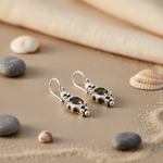 将图像加载到图库查看器中， 925 Silver Smoky Quartz Earrings for Women | Dangle Earrings
