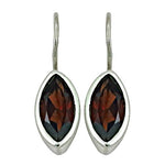 Load image into Gallery viewer, 925 Silver Smoky Quartz Earrings for Women | Gemstone Jewelry
