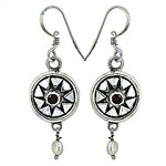 将图像加载到图库查看器中， 925 Sterling Silver Pearl Drop Earrings | For Women
