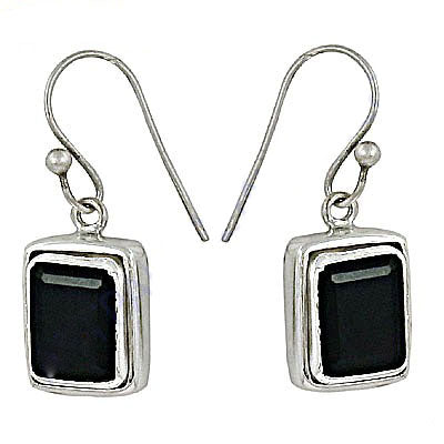 925 Silver Onyx Stone Earrings for Women | Daily Wear Gift