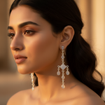 Load image into Gallery viewer, 925 Silver Moonstone Dangle Earrings for Women | Gift Jewelry
