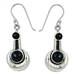 Load image into Gallery viewer, 925 Silver Black Onyx Earrings for Women | Dangle Jewelry
