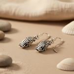 Load image into Gallery viewer, Pendientes colgantes de filigrana de plata | Pendientes colgantes de plata de ley
