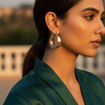 Load image into Gallery viewer, Aros de plata para mujer | Joyas de uso diario
