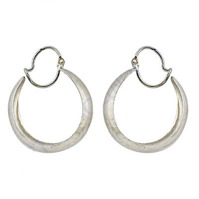 Silver Hoop Earrings for Women | Daily Wear Jewelry Gift