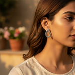 将图像加载到图库查看器中， 925 Silver Teardrop Stud Earrings | Minimalist Jewelry for Women

