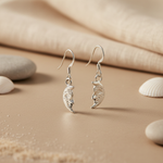 将图像加载到图库查看器中， Sterling Silver Crescent Moon Earrings for Women | Celestial Jewelry
