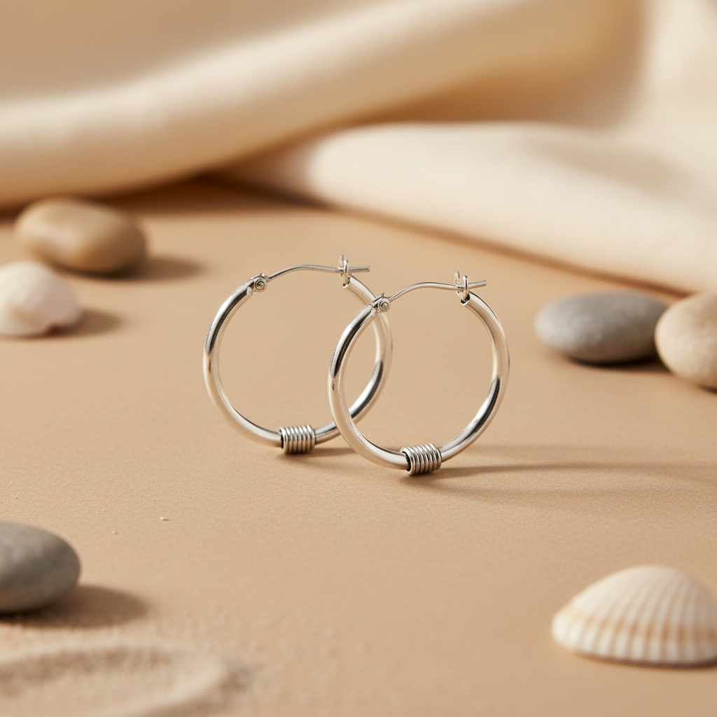 925纯银女士耳环 | 日常佩戴饰品