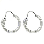 将图像加载到图库查看器中， Silver Hoop Earrings for Women | Daily Wear Jewelry
