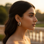 Load image into Gallery viewer, Aros de plata para mujer | Uso diario | Regalo
