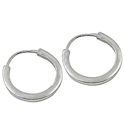 925 Silver Hoop Earrings for Women | Daily Wear Jewelry