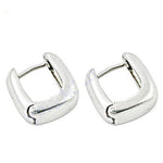 Load image into Gallery viewer, Silver Square Hoop Earrings | Daily Wear Jewelry for Women
