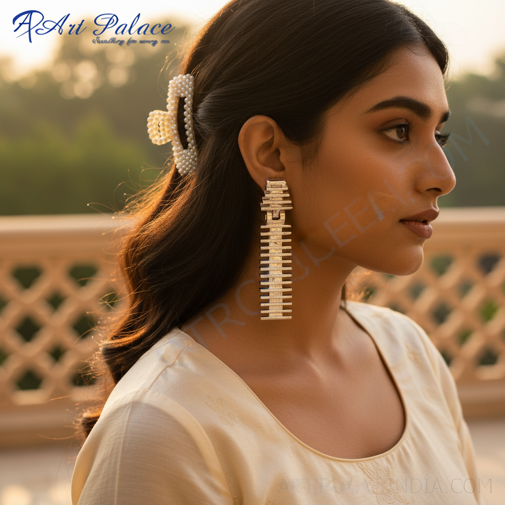 Pendientes geométricos de plata para mujer | Joyería moderna