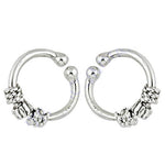 将图像加载到图库查看器中， 925 Silver C-Shaped Ear Cuff Earrings for Women | Fashion Jewelry
