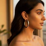 Load image into Gallery viewer, 925 Sterling Silver Hoop Earrings for Women | Daily Wear
