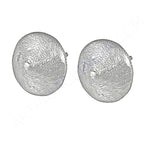 将图像加载到图库查看器中， Silver Textured Stud Earrings | Women's Jewelry | Daily Wear
