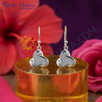 将图像加载到图库查看器中， 925纯银镶嵌立方氧化锆女士吊坠耳环
