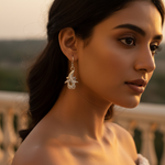 Load image into Gallery viewer, Pendientes de gota de cristal en plata de ley 925 | Regalo de joyería para mujer
