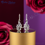 Load image into Gallery viewer, Pendientes de gota de cristal en plata de ley 925 | Regalo de joyería para mujer
