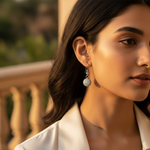 Load image into Gallery viewer, 925 Silver Cubic Zirconia Ball Drop Earrings | For Women
