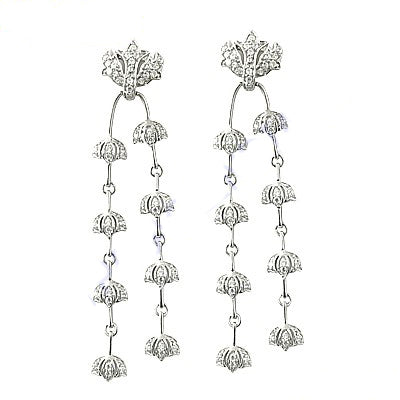 925 Silver Dangle Earrings for Women | Elegant Party Jewelry