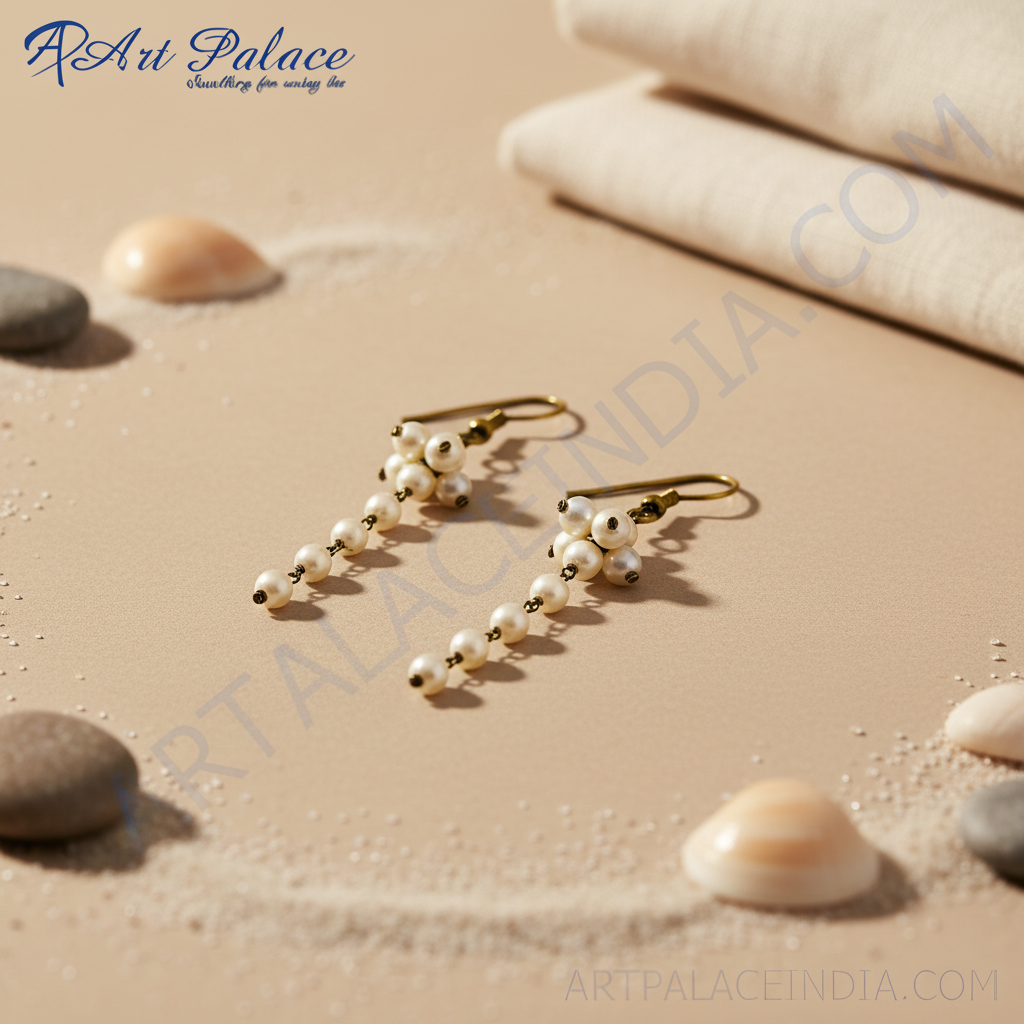 Pearl Drop Earrings | Elegant Jewelry for Women | Gift