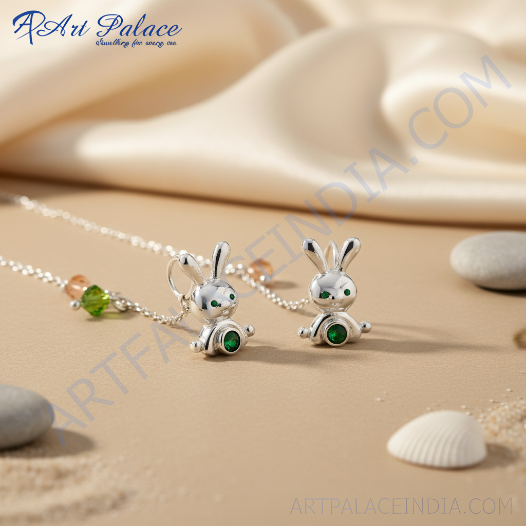 925 Sterling Silver Bunny Charm Bracelet for Women | Gift Jewelry