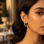 将图像加载到图库查看器中， gold plating Ruby &amp; Diamond Earrings | Luxury Jewelry for Women
