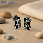 Load image into Gallery viewer, 925 Silver Black Onyx Earrings | Women&#39;s Fashion Jewelry
