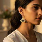 Load image into Gallery viewer, Pendientes geométricos de plata para mujer | Joyería de moda
