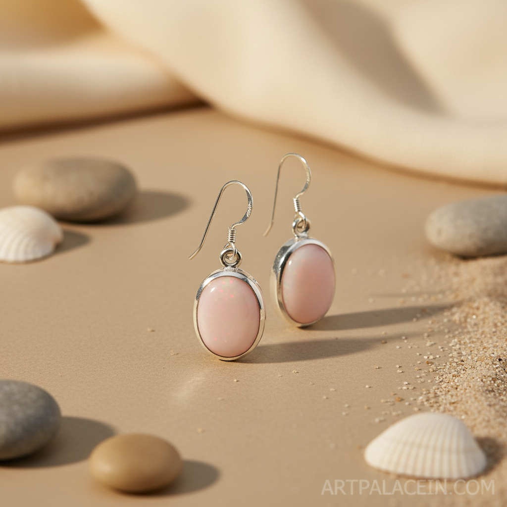 925 Sterling Silver Mother of Pearl Earrings for Women | Gift