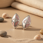 Load image into Gallery viewer, 925 Silver Pink Mother of Pearl Earrings for Women | Gift
