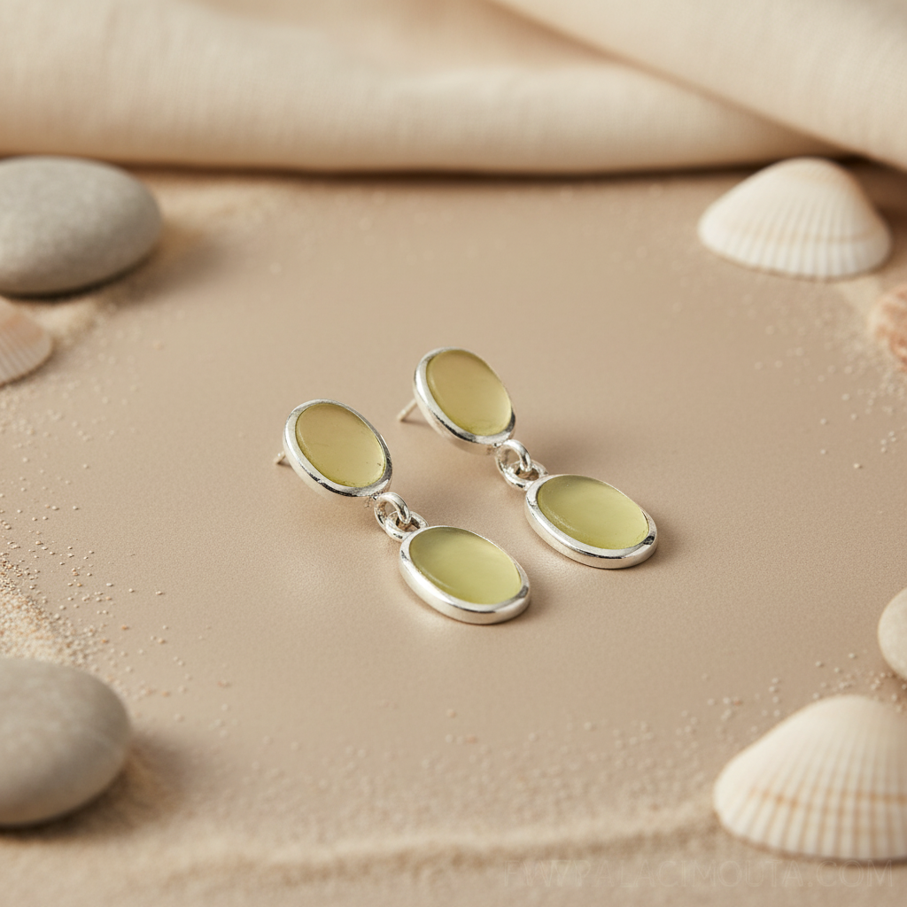 925 Silver Mother of Pearl Drop Earrings for Women | Gift