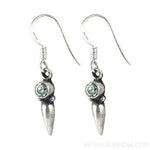 将图像加载到图库查看器中， 925 Silver Blue Gemstone Dangle Earrings | For Women

