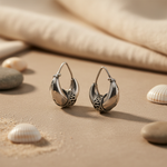 将图像加载到图库查看器中， 925 Silver Oval Hoop Earrings for Women | Dainty Jewelry
