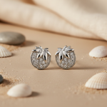 将图像加载到图库查看器中， 925 Silver Flower Stud Earrings for Women | Gift Jewelry
