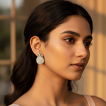 将图像加载到图库查看器中， 925 Silver Stud Earrings | Diamond-Cut | for Women
