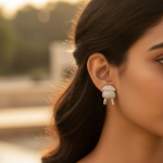 将图像加载到图库查看器中， Silver Stud Earrings for Women | Daily Wear Jewelry
