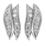 Load image into Gallery viewer, 925 Silver Cubic Zirconia Stud Earrings for Women | Gift Jewelry
