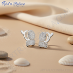 将图像加载到图库查看器中， 女士银耳钉 | 精致日常饰品
