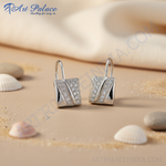 将图像加载到图库查看器中， 925纯银镶嵌立方氧化锆耳环，女士款 | 日常佩戴
