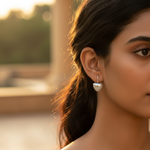 将图像加载到图库查看器中， 925纯银镶嵌立方氧化锆女士杠杆式耳环
