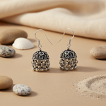 Load image into Gallery viewer, 925 Silver Jhumka Earrings for Women | Indian Jewelry Gift
