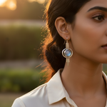 Load image into Gallery viewer, 925 Sterling Silver Moonstone Earrings | Women's Jewelry Gift
