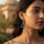 Load image into Gallery viewer, 925 Silver Moonstone Teardrop Earrings for Women | Gift
