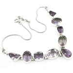 Load image into Gallery viewer, 925 Silver Amethyst Gemstone Necklace for Women | Gift Jewelry

