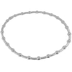 Load image into Gallery viewer, Silver Diamond Necklace for Women | Daily Wear Necklace
