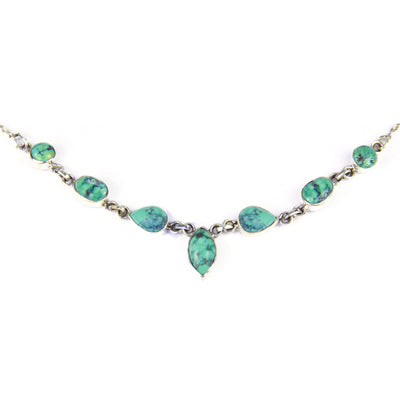 925 Silver Turquoise Necklace for Women | Gemstone Jewelry