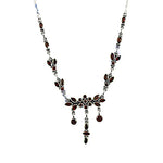 Load image into Gallery viewer, Garnet Stone Necklace | 925 Sterling Silver Pendant | Women's Gift

